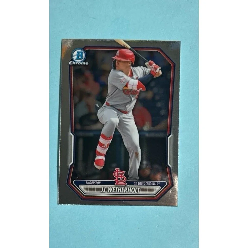 JJ WETHERHOLT, Stl Cardinals ,2026 Bowman Chrome #BCP-115  Chrome